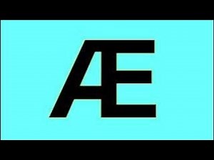 Norwegian Alphabet Song - Learn Norwegian - The letter Æ