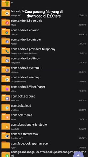 CARA PASANG FILE YANG DI DOWNLOAD DARI DZXITERS #freefire #carapasang