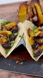 NINJA WOODFIRE GRILL TACOS AL PASTOR! I’m showing you how to make an awesome Pork Al Pastor on the Ninja Woodfire Grill. This Al Pastor is perfect for taco night! 🔥🌮 Full video recipe click the link in my bio. 🔥🌮 Grill - @ninjakitchen Thermometer - @thermopro Achiote paste - @elyucateco_hotsauce Pineapple - @dolesunshine 🔥🌮 Ingredients: -3 pounds of pork shoulder, sliced 1/2 in slices. -3 tbsp Achiote paste -2 tbsp chili powder. -1 tbsp garlic powder. -1 tbsp dried Oregano. -1 tbsp salt. -