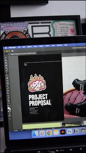 Robin Son | Brand Designer on Instagram: "Spellchecking your work takes literally a few minutes (sometimes less), but it can make a HUGE difference. It’s such an easy way to make sure you look professional and that your client actually understands what you’re presenting. Trust me, they’ll appreciate it. I use Illustrator for all my presentations, and there’s a built-in spellcheck feature under Edit > Spelling > Check Spelling. Super simple. If you’re an InDesign person, it’s there too—and I’ve h