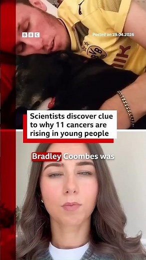 Scientists discover clue as to why 11 cancers are rising in young people. #Cancer #England #BBCNews