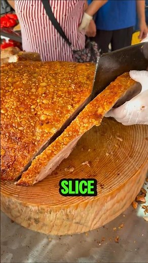 Crispy Roasted Pork — Perfect Crunch, Juicy Inside! 🔥🐖 Zhouxin’s Street Food