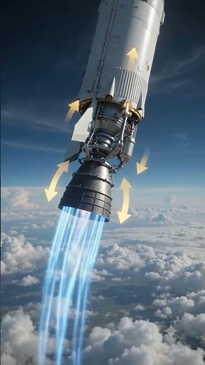 Why Rocket Engines Gimbal Instead of Turning