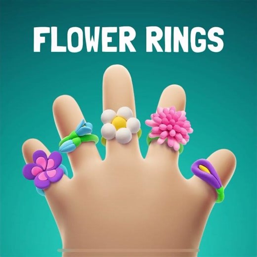 Ding-ding! Welcome to the world of bright and unique clay rings made with Bijou sets!