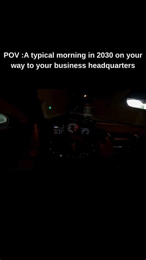 Is this the future of driving? #2030 #pov