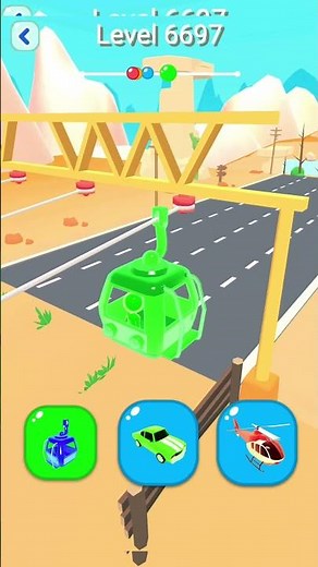 Shape shifting2 game level #6697 hyper casual game #shapeshifting #gameplay #gaming #shortvideo...