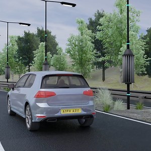 These wind turbines are powered by passing cars. | The World Needs More Of This