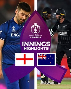 New Zealand gave their Net Run Rate a major boost with a fiery batting display 👊 Watch highlights of their innings from the first game of #CWC23 📽 #ENGvNZ | ICC - International Cricket Council