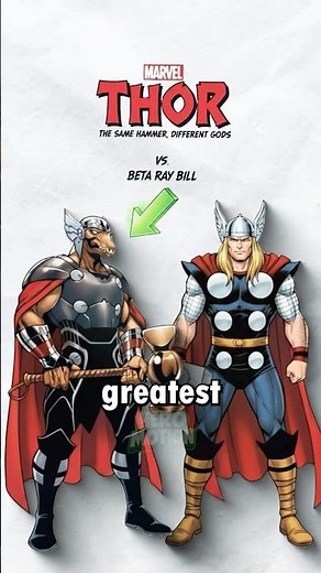 “Thor’s Equal: The Origin of Stormbreaker”#BetaRayBill #Thor #Mjolnir #Stormbreaker #MarvelComics