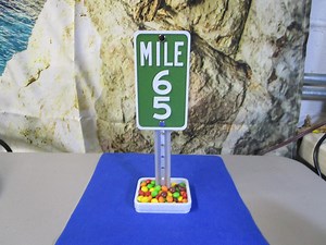 65 Milestone Desk Sign – Mile Marker for 65th Birthday, Retirement, or Work Anniversary - Etsy