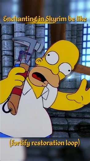 Enchanting in Skyrim be like