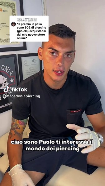 Replying to @MACEDONIA PIERCING 🙌🏻Piccolo aggiornamento sulla questione CONTEST!👆 Domani sera ci sarà l’estrazione in live dei 3 vincitori✨ #italianpiercer #macedoniapiercing #piercingstudio #piercing #summerpiercings #contest