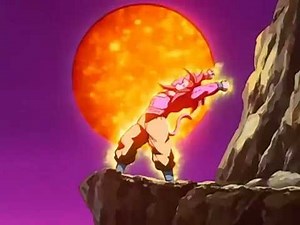 Goku SSJ4 transformation Japanese Part 1