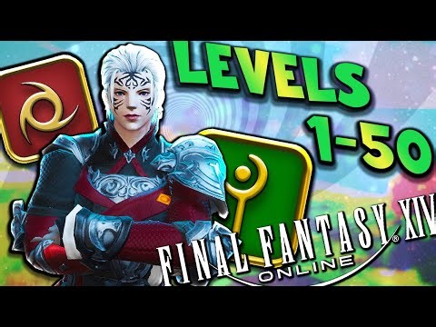 How I QUICKLY Leveled 1-50 In FINAL FANTASY XIV