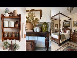 Vintage Farmhouse Style Decor: Cozy Cottage Makeover with Vintage Rustic Elegance 🌻🌿