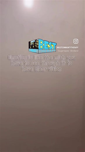 Emotion is like the mist, you have to see through it to have clear vision. Http://www.BestCommunityTherapy.Com #Therapy #MentalHealth #Quotes #Mist #Emotion