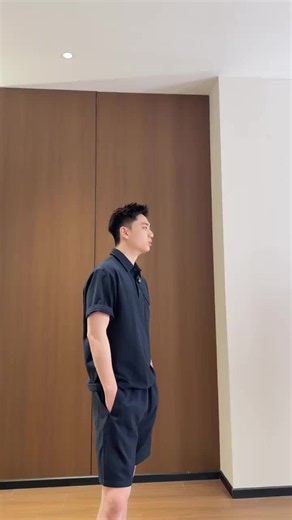 萊賽爾天絲亞麻男士套裝 老錢風涼感透氣，短袖短褲成套出門免搭配 # 亞麻休閒套裝 #男士涼感穿搭 #夏季兩件式