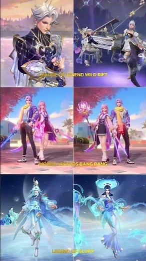 Valentine Skin 2026 MLBB VS Wild Rift VS LOG