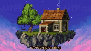 4 Animated Stream Screens | Cozy Floating Island Scene | Pixel Art Twitch Overlay Pack — Starting Soon, BRB, Offline, Ending - Etsy