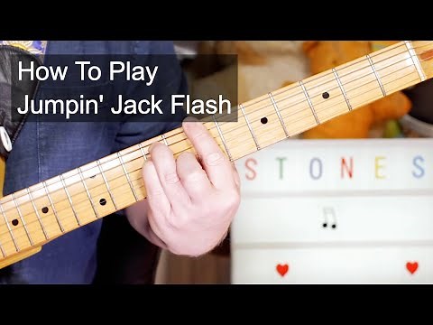 'Jumpin' Jack Flash' The Rolling Stones Guitar & bass Lesson