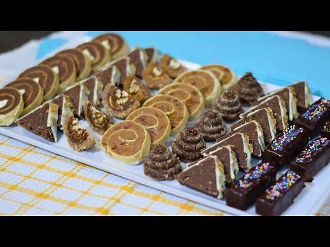 SLAVSKI SITNI KOLACI - AURORIN IZBOR OMILJENIH SITNIH KOLACA OD JEDNE SMESE