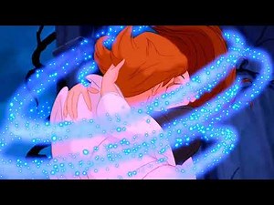 Beauty and the Beast (1991) Belle and Prince Adam Kiss