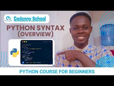 Python For Beginners #4: Python Basics - Statements, Indentation, Comments & Keywords