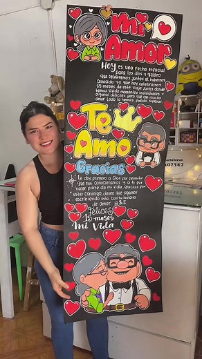 Carteles de amor y celebraciones especiales