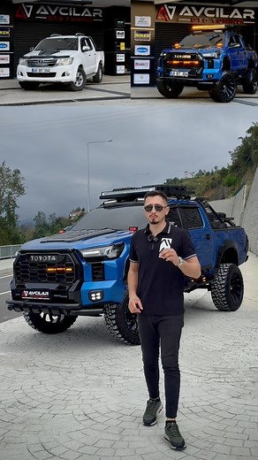 ✅ MUĞLA MARMARİS ✅ 48 BT 304 ✅ HİLUX VİGO —> 2025 TUNDRA İÇ DIŞ DÖNÜŞÜM / TAMAMLANMIŞTIR ✅YAPILAN İŞLEM LİSTESİ 👇🏻👇🏻👇🏻👇🏻👇🏻• KAPUT ÇAMURLUK FACELİFT• TUNDRA FACELİFT • ⁠35.12.50.22 JANT LASTİK• ⁠25 CM YÜKSELTME KİTİ• ⁠AQM ÖN KORUMA DEMİRİ• ⁠AQM YAN DEMİR BASAMAK • ⁠AQM M10 ROLLBAR• ⁠FALCON TAVAN ÇITA• ⁠OFFROAD MÖNVİSÖR• ⁠CAM RÜZGARLIK • ⁠KAPUT SCOOP• ⁠KAPI KAPLAMA• ⁠KAPI ELCİK• ⁠FAR STOP ÇERÇEVE• ⁠DETAY BOYAMA• ⁠DAVLUMBAZ DERİ KAPLAMA• ⁠PANJUR İÇİ ÇAKARLI LED • ⁠HELLA KORNA• ⁠ARKA ÇEKİ 