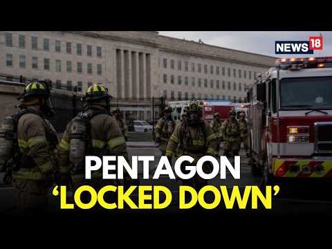 Pentagon LIVE | Hazardous Materials Incident Sparks Pentagon Lockdown; Firefighters on Scene | N18G