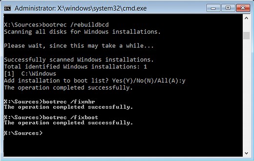 How to rebuild BCD or Boot Configuration Data file in Windows 11