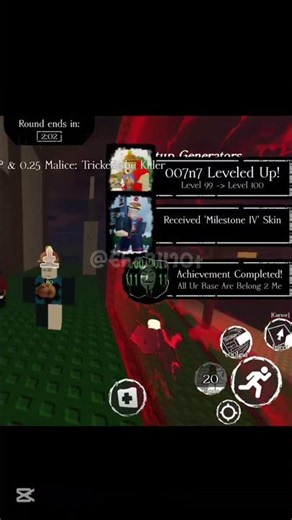 Finally getting ms4 007n7!!! I'm still buns tho #roblox #forsaken #milestone #007n7