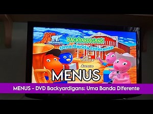 MENUS - DVD Backyardigans: A Different Band