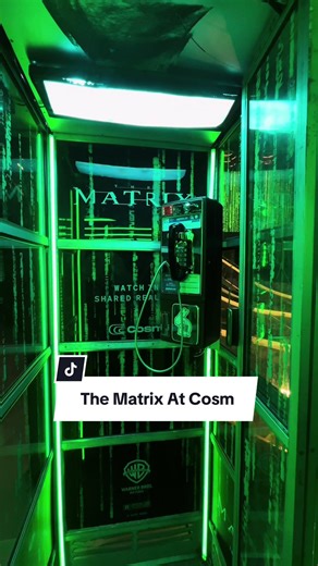 The Matrix at @Cosm was such a cool experience 🤩 @Treflip101 #cosm #thematrix #vlog #movietok #datenight