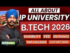 IP University B.tech 2026 | Entrance Exam, Top Colleges, Fee, Eligibility, Cut offs | IPU Admission