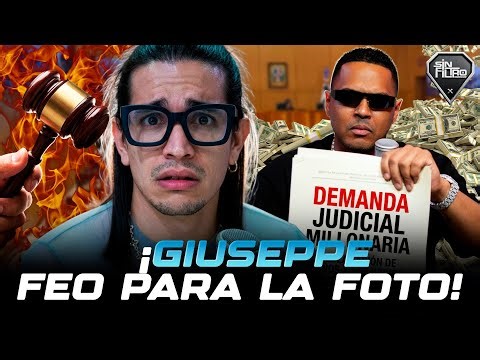 Giuseppe looks bad in photos! Alofoke is going all the way with his million-dollar lawsuit!