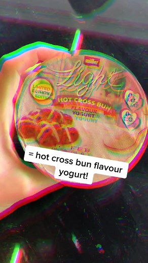 Delicious Hot Cross Bun Flavoured Muller Yogurt at Tesco