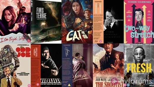 Top 10 Blu-Rays (UK) for August 2025