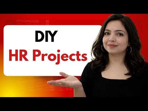 HR Jobs for Freshers: How to Get Hired with ZERO Experience (DIY Projects)