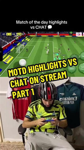 Efootball Highlights vs Chat: Match of the Day Part 1
