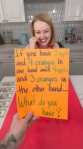 10K views · 29 reactions | Apples and oranges #reels #puzzle #funny #couple | Playing with Food | Facebook