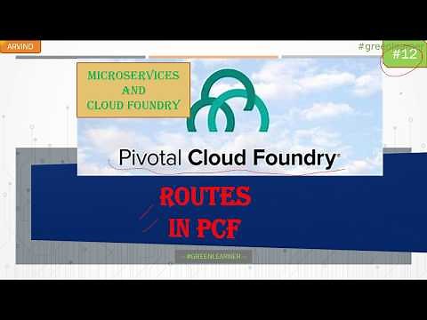 Pivotal Cloud Foundry #12 || Routes in PCF || Map, Unmap delete routes in PCF || Green Learner