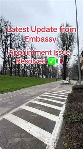 Appointment Issue Resolved — Latest Embassy Update