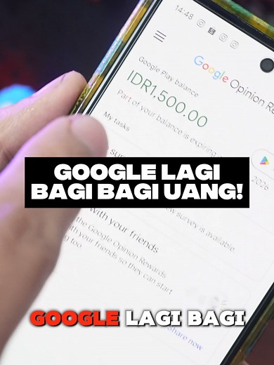 Google lagi bagi bagi rejeki nih! #google #android #trick | google opinion rewards