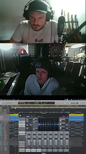 Starting mixing the new single! #mixing #logic #drums #kickdrum #rock