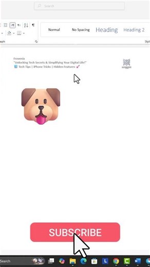 Need a Dog Emoji in Word? Use This Uni Code!