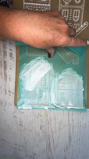 11K views · 433 reactions | Hey friends let me show you my Gingerbread box idea! I love it with the red bow, what color bow would you use?? | Refresh Restyle by Debbie Westbrooks | Facebook