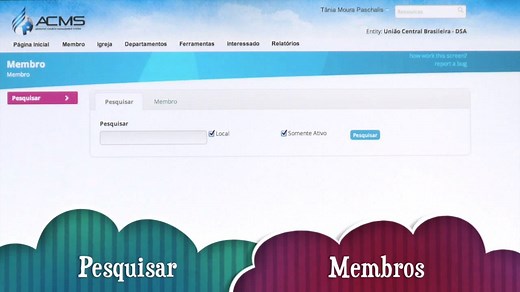 Trailer - Sistema de Secretaria de Igrejas - ACMS - Vídeos Adventistas