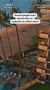 Several people were injured after an explosion at The Whaler, a luxury beachfront resort in #Maui, #Hawaii, believed to be caused by a gas grill malfunction. | NBC News