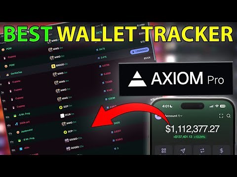 Axiom Wallet Tracker Guide (Track Profitable Wallets - Quicker Than Bullx)